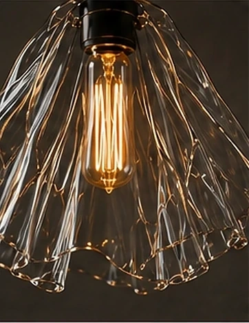FLOW lamp in an atmospheric interior